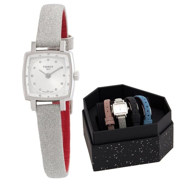 FX04880B NWT Tissot Fashion Ladies Quartz Steel Authentic Watch - Picture 1 of 4